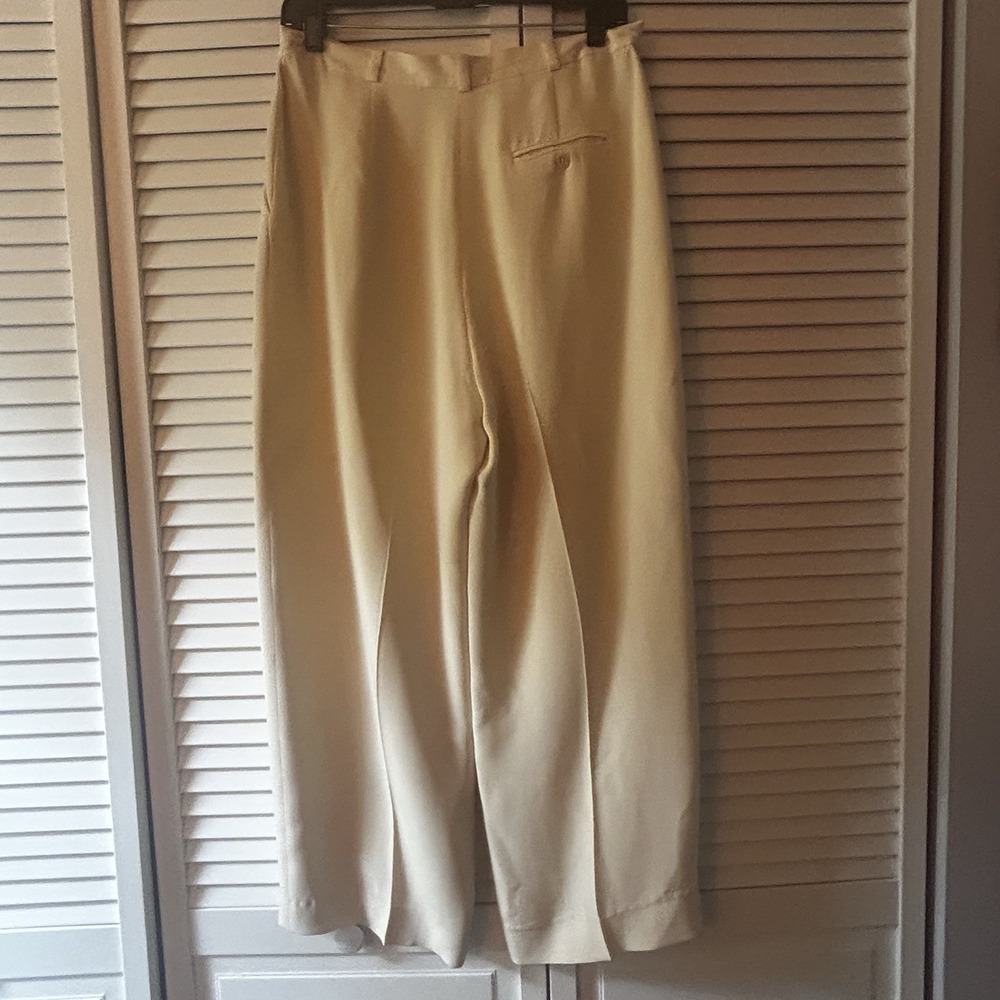 Vintage Jones New York 2-piece Vanilla Cream Silk Suit Old Money Minimalist 14P - Picture 14 of 14